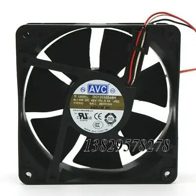 1pc new AVC DD12038B48H 12038 48V 0.3A 12cm