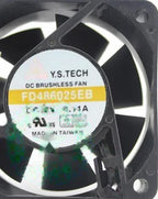 1pc new fan FD486025EB 48V 0.11A Y.S.TECH 6CM 6025 freeship