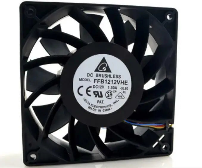 1pc DELTA FFB1212VHE 12038 12V 1.5A 12CM free shipping