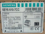 1PC  NEW   SIEMENS   5SY6610-7CC  3P+N  10A   free shipping