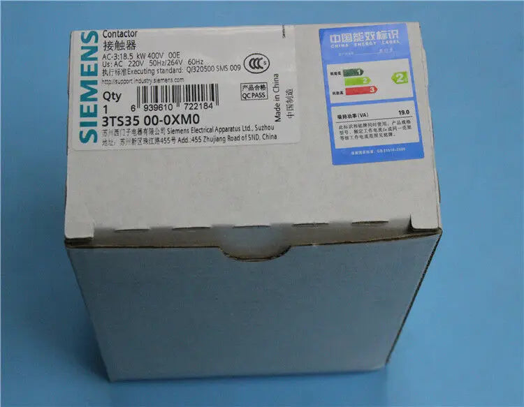 1pc      Siemens  3TS3500-0XM0  3TS3500-0X  Ac contactor   free shipping