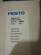 New FESTO MDH-5/2-D-2-FR-S-C-A-SA 188005 Solenoid Valve free shipping