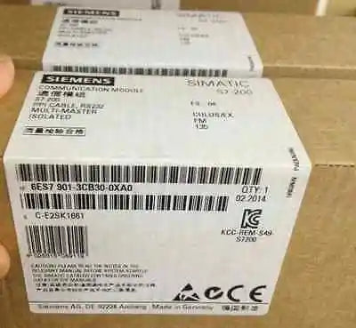 New SIEMENS 6ES7 901-3CB30-0XA0