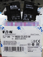 1PC  NEW   EATON  MOELLER  M22-CLED-W  free shipping