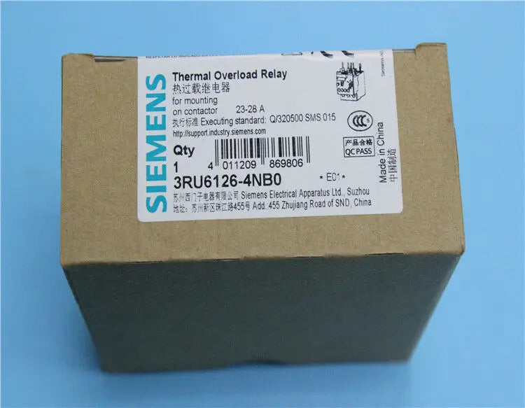 1pc      Siemens  3RU6126-4NB0  23-28A  Thermal  relay  free shipping
