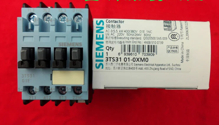 1pc      Siemens  3TS3101-0XM0  3TS3101-0X  Ac  contactor  free shipping