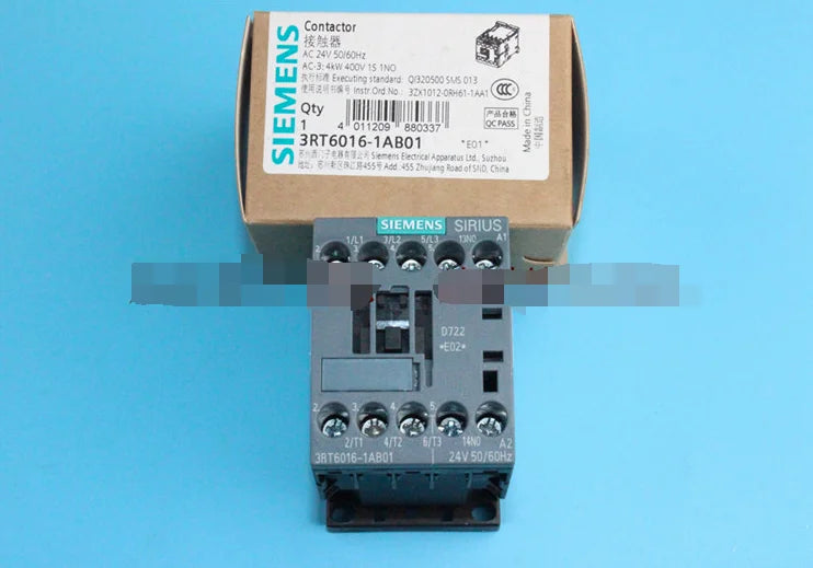New Siemens 3RT6016-1AB01 contactor free shipping
