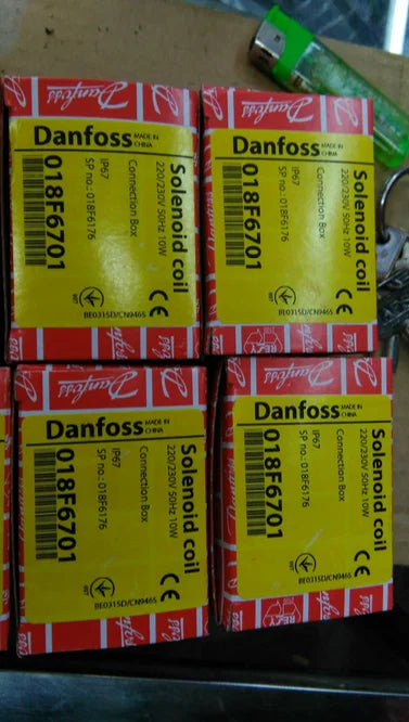1pcs new Danfoss Solenoid Valve Coil 018F6701 free shipping