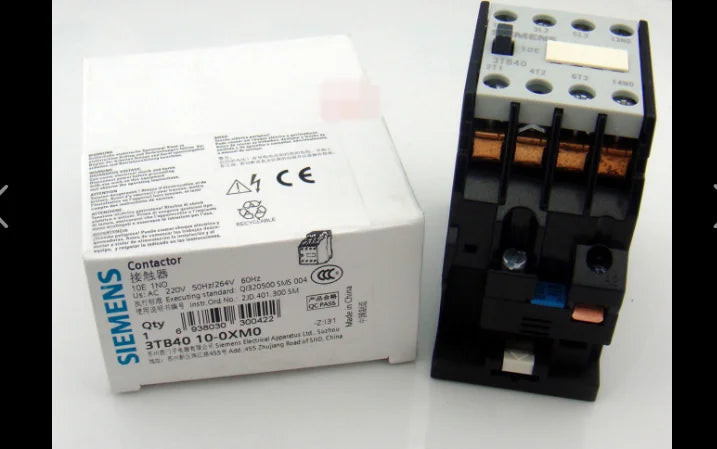 1pc     Siemens  3TB4010-0XM0  3TB4010-0X  Ac  contactor  free shipping