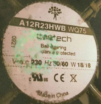 1pc fan new Costech A12W23HWB AC220V A12R23HWB WQ75