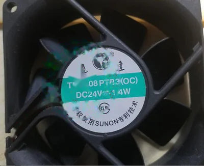 1pc fan new KDE2408PTB3-6 24V 1.7W TD2408PTB3(OC) 24V 1.4W SUNON