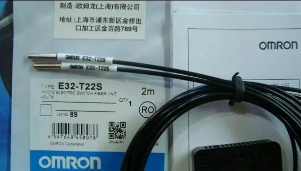 E32-T22S E32 T22S 1PC New Omron Photoelectric Switch Fiber Unit free shipping