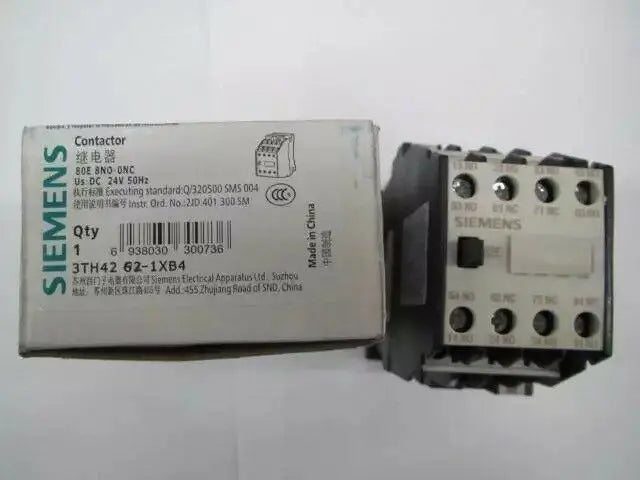 New SIEMENS 3TH4262-1XB4 DC24V contactor free shipping