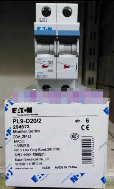 1PC NEW EATON MOELLER PL9-D20/2 free shipping