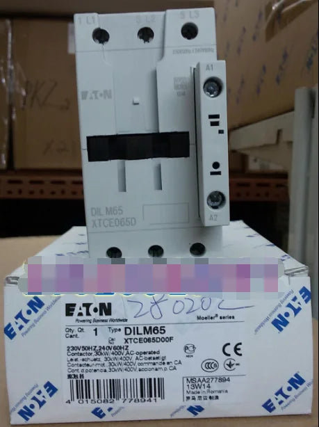 1PC  NEW   EATON  MOELLER  DILM65  230V  50Hz  240V  60Hz   free shipping