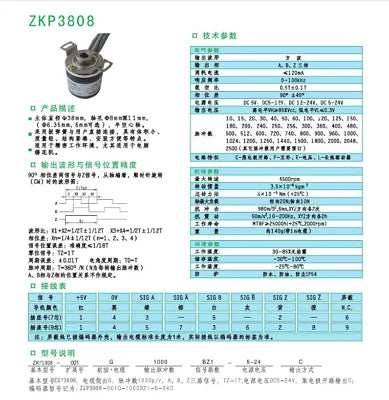 1pc new AHB38/8-1024BZ-05LG2