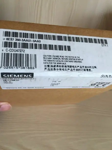 6ES7360-3AA01-0AA0 6ES7 360-3AA01-0AA0 1PCS NEW SIEMENS PLC Module free shipping