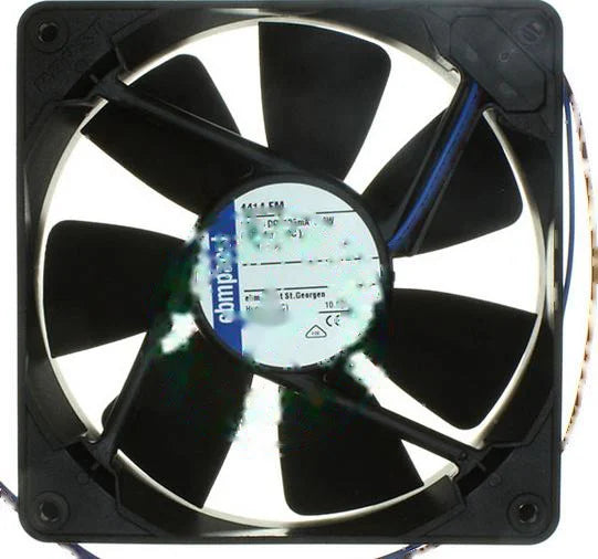 1pc new fan 4412 F/2 12VDC 5.3W EBMPAPST 12025 freeship