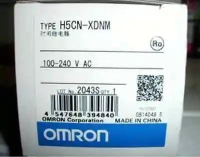 New In Box Omron H5CN-XDNM 100-240VAC