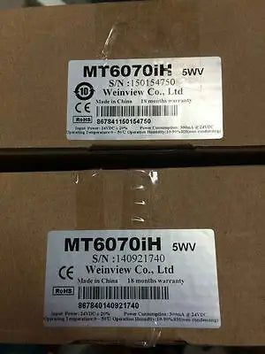 New In Box Weintek Weinview HMI MT6070IH-5WV MT6070IH5WV
