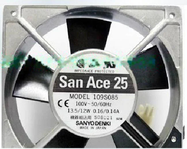 1pc new fan 109S085 SANYO 100V 120*120*25MM freeship