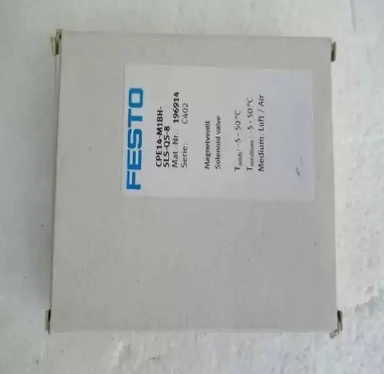 CPE14-M1BH-5LS-QS-8 CPE14M1BH5LSQS8 196914 FESTO solenoid valve NEW