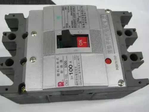 New CHANGSHU CM3-100L/3300 3P 100A circuit breaker free shipping