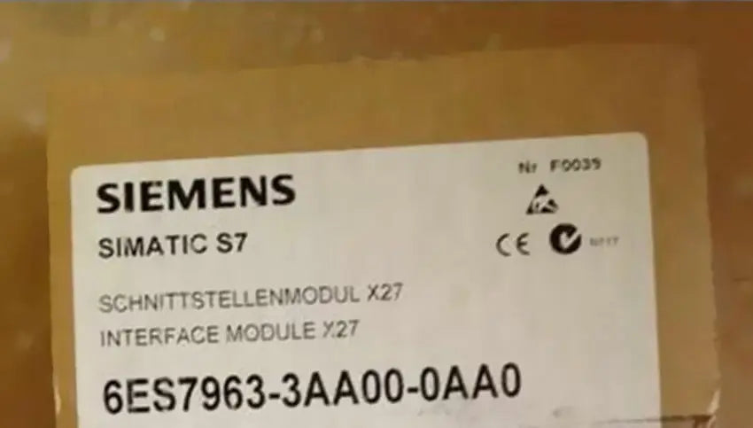 New Siemens 6ES7963-3AA00-0AA0 6ES7 963-3AA00-0AA0 free shipping