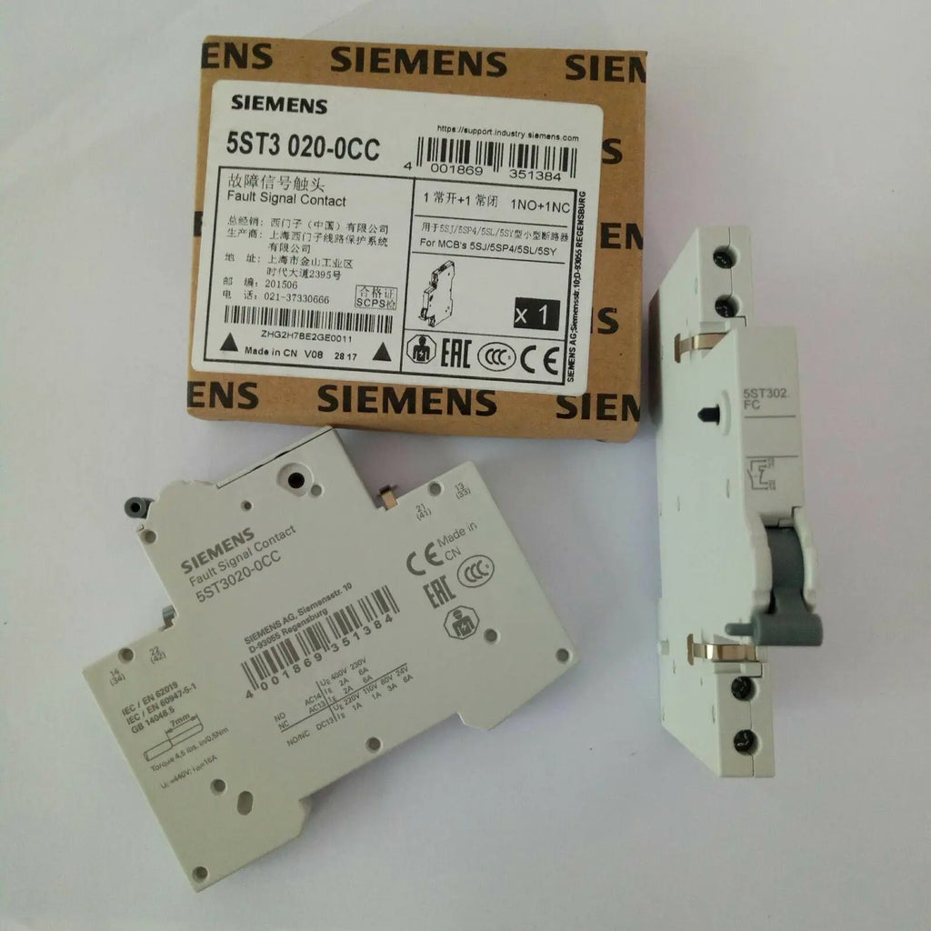 1pc      Siemens   5ST3020-0CC  1NO+1NC    free shipping