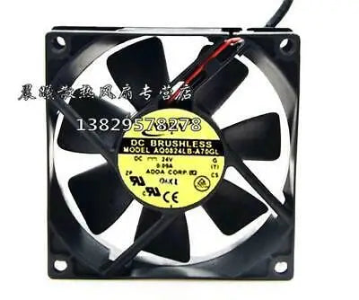 1pc new ADDA AQ0824LB-A70GL 8025 24V 0.09A