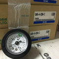 New SMC G46-4-02M-C Pressure gauge free shipping