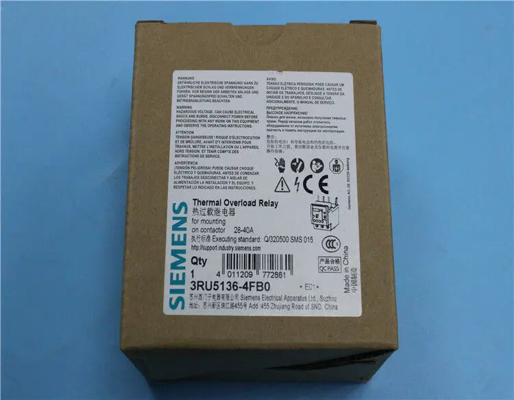 1pc      Siemens  3RU5136-4FB0  28-40A  Thermal  relay  free shipping