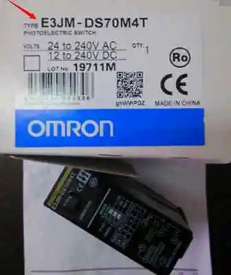 E3JM-DS70M4T E3JMDS70M4T 1PC New OMRON Photoelectric Switch Sensor free shipping