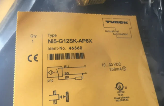 NI5-G12SK-AP6X NI5G12SKAP6X 1PC New TURCK Proximity Switch free ship