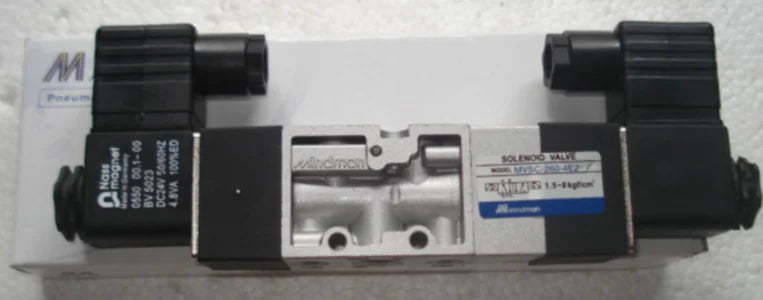1PCS New MINDMAN Solenoid Valve AC220V coil MVSC-260-4E2