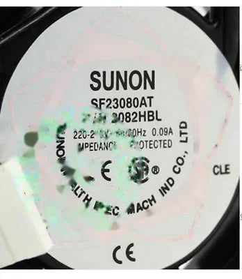 1pc fan new SF23080AT P/N 2082HBL 2082HSL SUNON 220V 8025 8CM