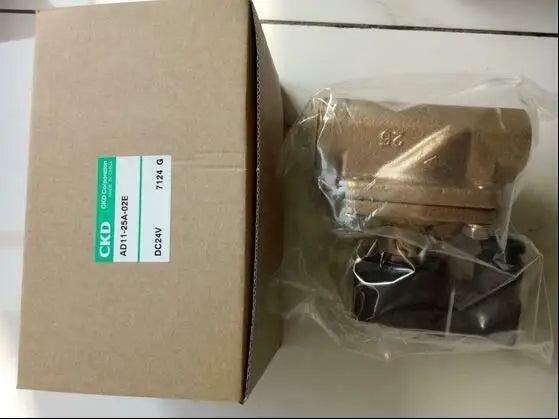 1PC  NEW   CKD   AD11-25A-02E-DC24V   AD11-25A-02E   DC24V  free  shipping