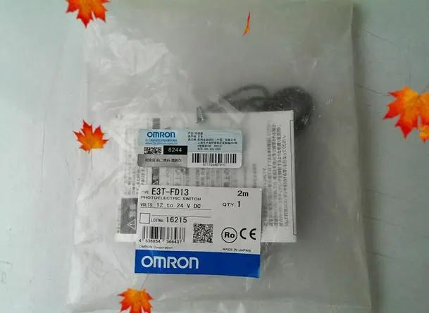 E3T-FD13 E3TFD13 1PC NEW Omron Photoelectric Switch 12-24VDC free shipping