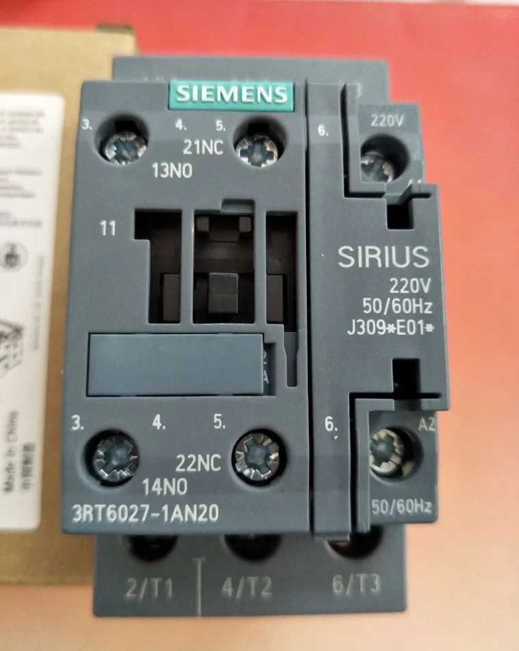 1pc     Siemens  3RT6027-1AN20  AC220V  32A  contactor  free shipping