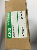 1PC  NEW  CKD   AG41-03-2-AC220V    AG41-03-2   AC220V   free  shipping