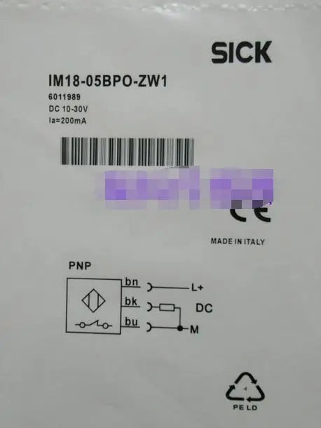 IM18-05BPO-ZW1 IM18 05BPO ZW1 New SICK proximity switch free shipping