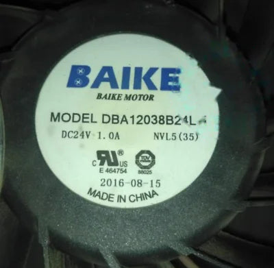 1pc fan new DZ12038B24UA DBA12038B24L-1 24V 1.0A BAIKE