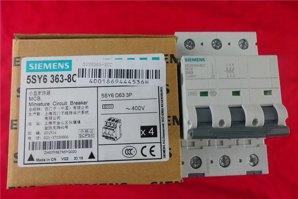 1pc      Siemens  5SY6363-8CC  3P  63A  circuit  breaker   free shipping