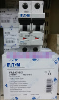 1PC NEW EATON MOELLER FAZ-C16/2 16A 2P free shipping
