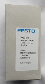 VPEV-1/8 VPEV1/8 150261 FESTO analog output vacuum pressure switch NEW