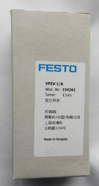 VPEV-1/8 VPEV1/8 150261 FESTO analog output vacuum pressure switch NEW