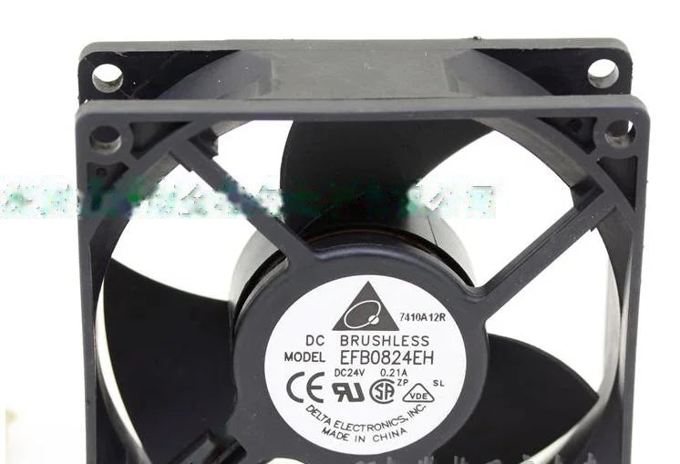 1pc new fan EFB0824EH 24V 0.21A DELTA 80*80*25 freeship