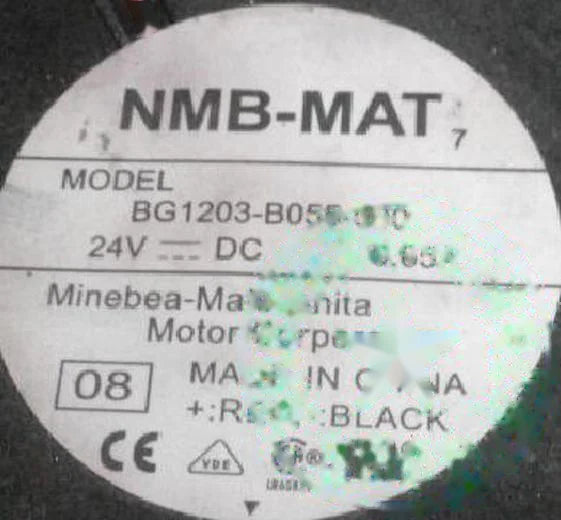 1pc new fan BG1203-B055-000 24V 0.65A NMB 120*32 freeship