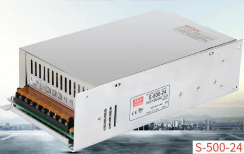 New  Mingwei MW   S-500-24  switching power supply  free shipping