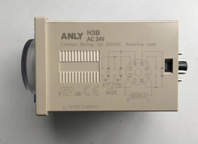 H3B-A H3BA 1PC New ANLY time relay AC220V free shipping